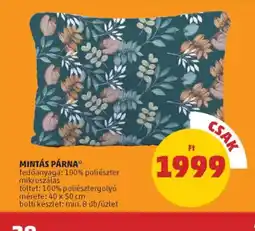 PENNY Mintás párna ajánlat