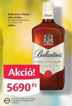 EcoFamily Ballantine's Finest skót whisky ajánlat