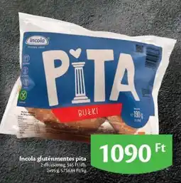 Incola gluténmentes pita