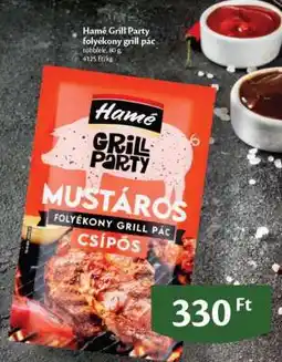 EcoFamily Hamé Grill Party ajánlat
