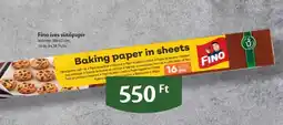 EcoFamily Fino íves sütőpapír ajánlat
