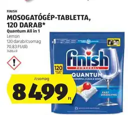 ALDI Finish Mosogatógép-tabletta, 120 darab ajánlat