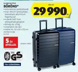 ALDI LS Live in Style Bőrönd ajánlat