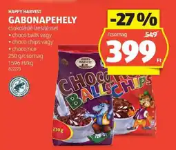 ALDI Happy Harvest Gabonapehely ajánlat