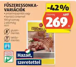 ALDI Fűszeressonka-variációk ajánlat