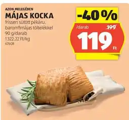 ALDI Májas Kocka ajánlat