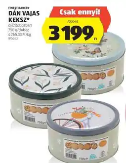 ALDI FINEST BAKERY DÁN VAJAS KEKSZ ajánlat