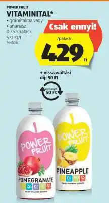ALDI Power Fruit Vitaminital ajánlat