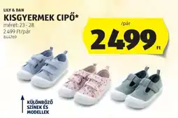 ALDI Lily & Dan Kisgyermek Cipő ajánlat