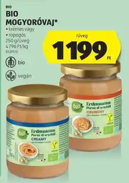 ALDI BIO Mogyoróvaj ajánlat
