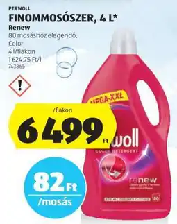 ALDI Perwoll Finommosószer, 4 L ajánlat