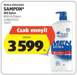 ALDI HEAD & SHOULDERS SAMPON* Old Spice ajánlat
