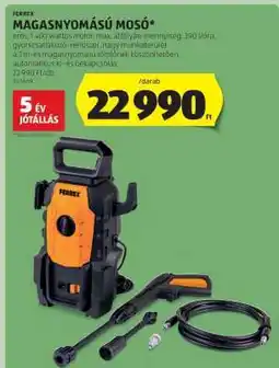 ALDI FERREX Magasnyomású Mosó ajánlat