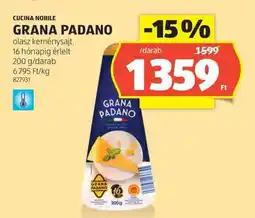 ALDI Cucina Nobile Grana Padano ajánlat
