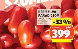 ALDI Bébiszilva-paradicsom ajánlat