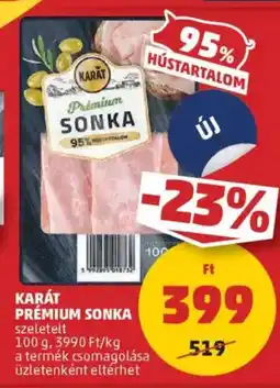 PENNY Karát prémium sonka ajánlat