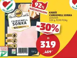 PENNY Karat csirkemell sonka ajánlat