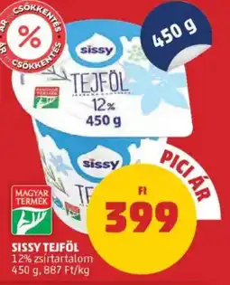 PENNY Sissy tejföl ajánlat