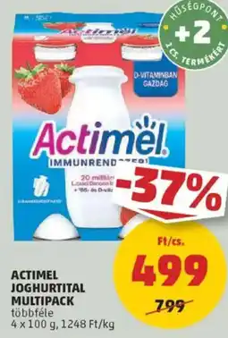 PENNY Actimel joghurtital multipack ajánlat
