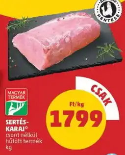 PENNY Sertés- karaj ajánlat