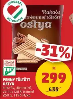 PENNY Penny töltött ostya ajánlat