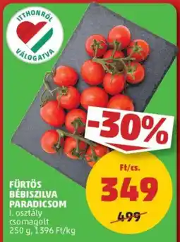 PENNY Fürtös bébiszilva paradicsom ajánlat