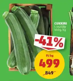 PENNY Cukkini ajánlat