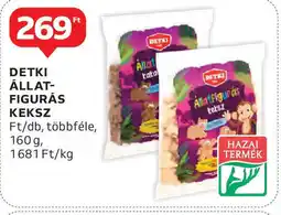 Auchan Detki állat- figurás keksz ajánlat