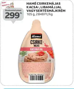 Auchan Hamé csirkemájas kacsa-, libamájjal vagy sertésmájkrém ajánlat