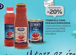 Auchan Többféle Cirio paradicsomszósz ajánlat