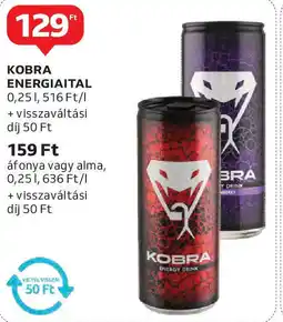 Auchan Kobra energiaital ajánlat