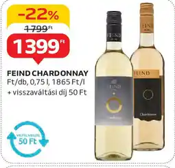 Auchan Feind chardonnay ajánlat
