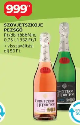 Auchan Szovjetszkoje pezsgő ajánlat
