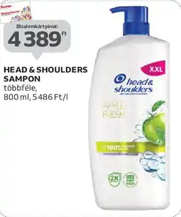 Auchan Head & shoulders sampon ajánlat