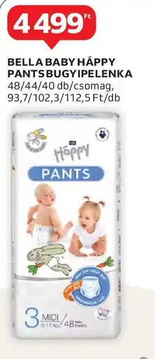Auchan Bella baby happy pantsbugyipelenka ajánlat