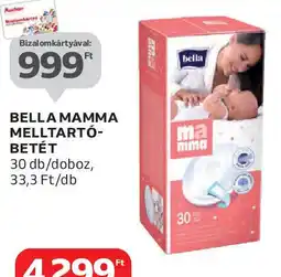 Auchan Bella mamma melltartó- betét ajánlat
