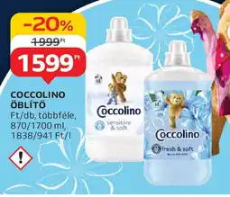 Auchan Coccolino öblítő ajánlat