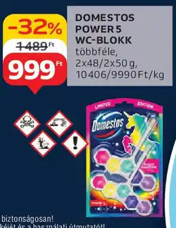 Domestos power 5 wc-blokk