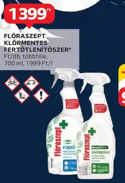 Auchan Flóraszept klórmentes fertőtlenítőszer ajánlat