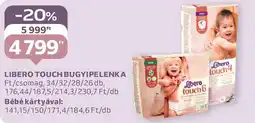 Auchan Libero touch bugyipelenka ajánlat