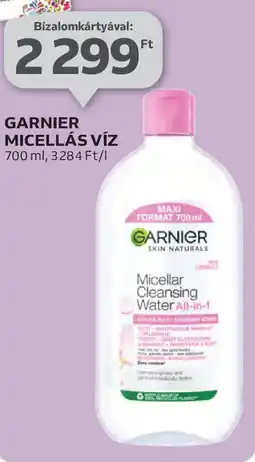 Garnier micellás víz