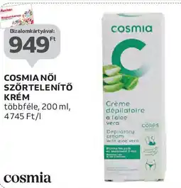 Auchan Cosmia női szőrtelenítő krém ajánlat