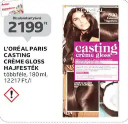 Auchan L'oréal paris casting crème gloss hajfesték ajánlat