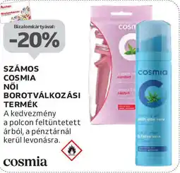 Auchan Számos cosmia női borotválkozási ajánlat