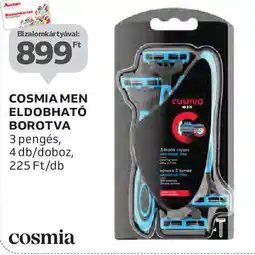 Auchan Cosmia men eldobható borotva ajánlat