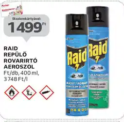 Auchan Raid repülő rovarirtó aeroszol ajánlat