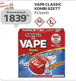 Auchan Vape classic kombi szett ajánlat