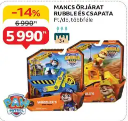 Auchan Mancs őrjárat rubble és csapata ajánlat