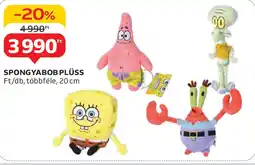 Auchan Spongyabob plüss ajánlat