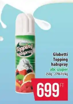 Coop Globetti Topping habspray ajánlat